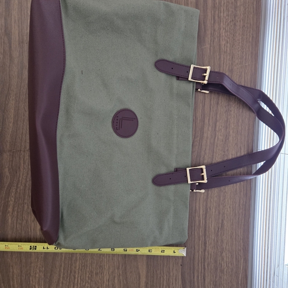 LouLu Green and Brown Shoulder Bag *NEW* - Picture 5 of 6